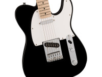 Fender Squier Sonic Maple Fingerboard White Pickguard Black Fender Squier Sonic Maple Fingerboard White Pickguard Black